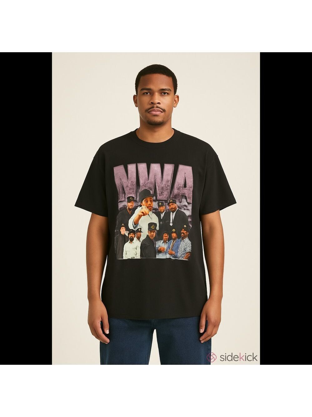 Ice-T NWA Graphic T-Shirt Black XL